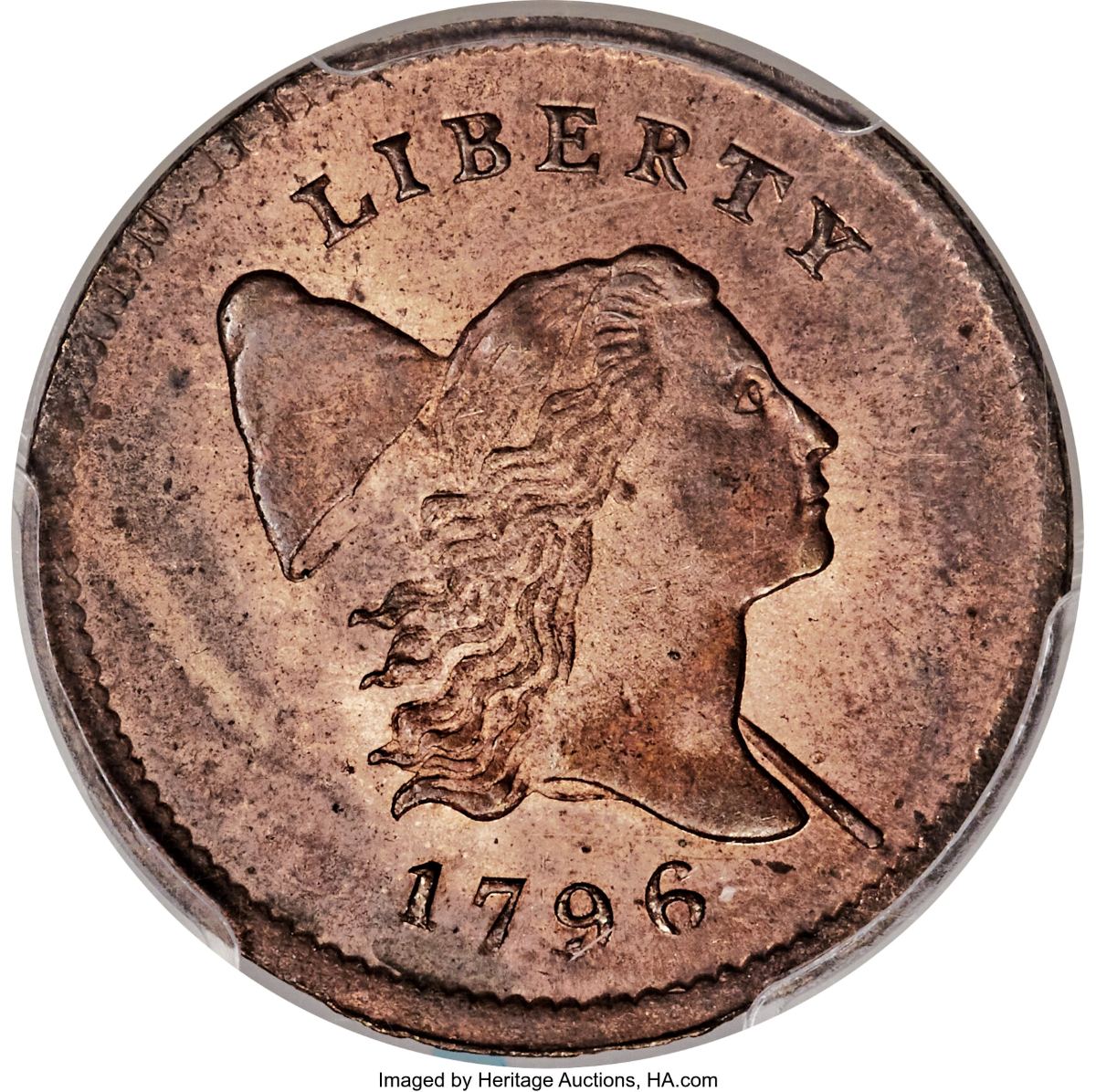 1796-Liberty-Cap-Half-Cent-MS-66-BN-Auction-Ending-Today